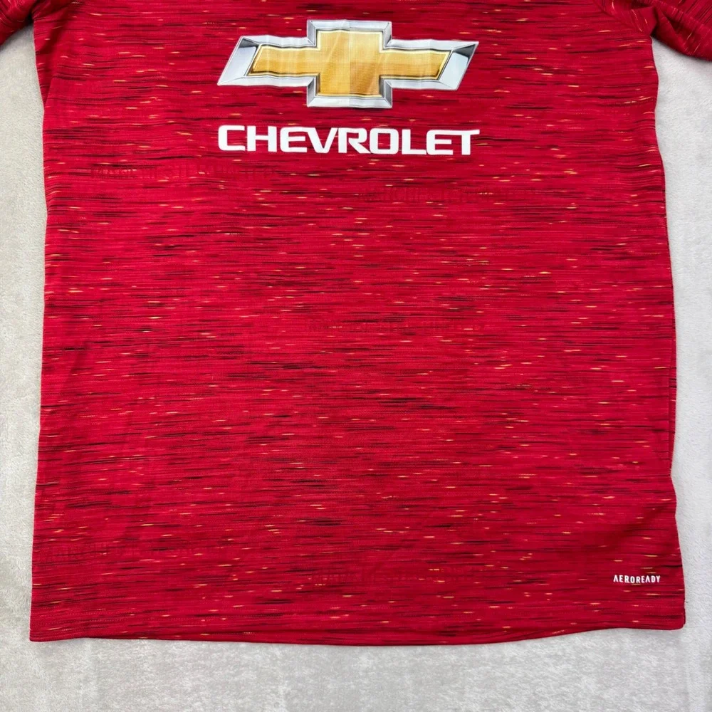 Adidas Manchester United 2020-21‎ Home Jersey Mens Large Red Chevrolet Soccer